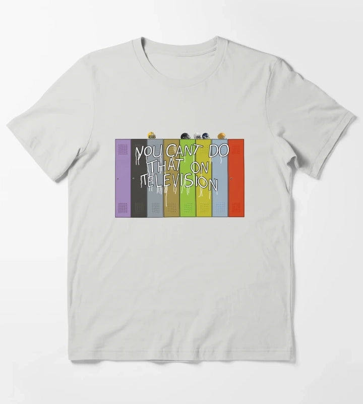 You Cant Do That On Television T-Shirt Light Grey