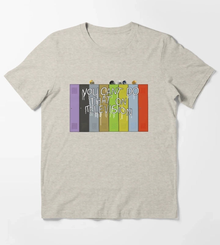 You Cant Do That On Television T-Shirt Cream