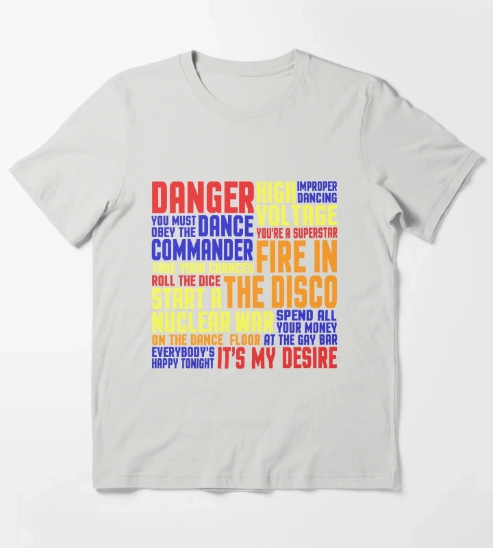 You Must Obey The Dance Commander T-Shirt Light Grey