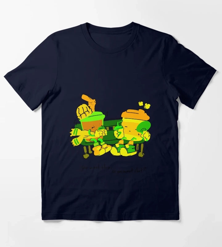 You Want This Or You Want That Coffee T-Shirt Navy