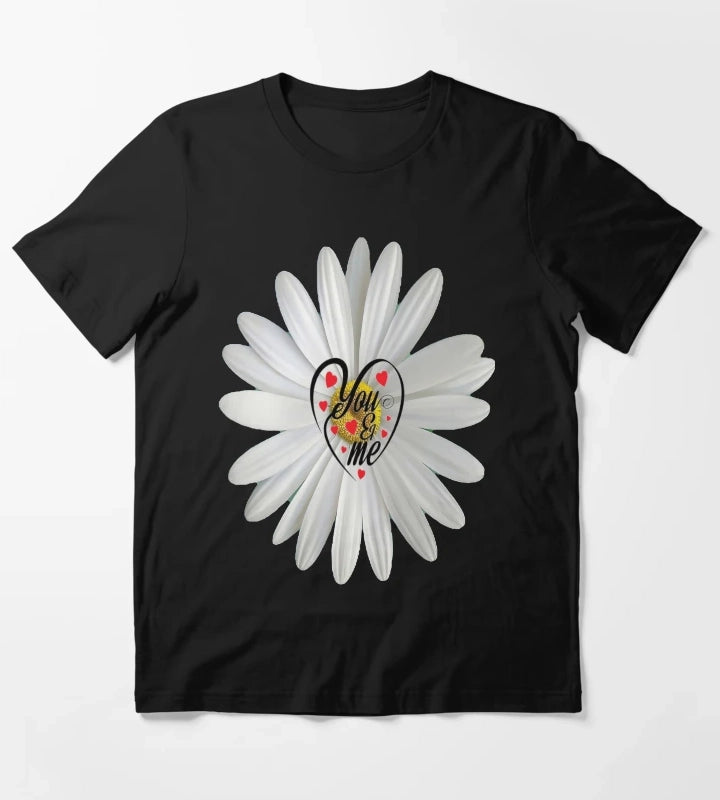 You and Me Daisy Heart T-Shirt