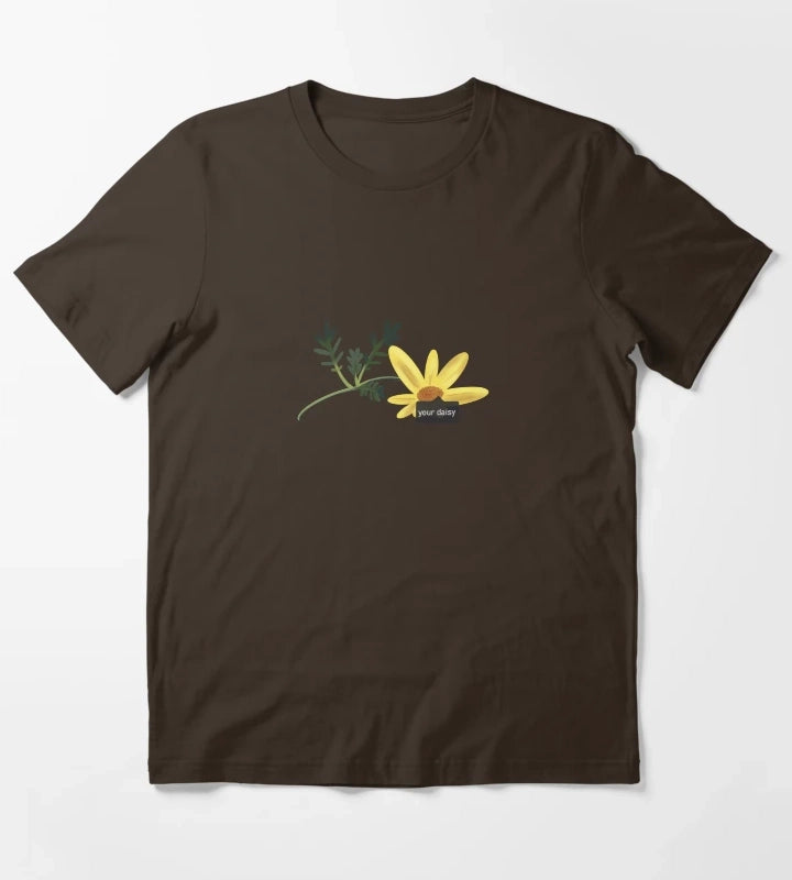 Your Daisy T-Shirt Brown