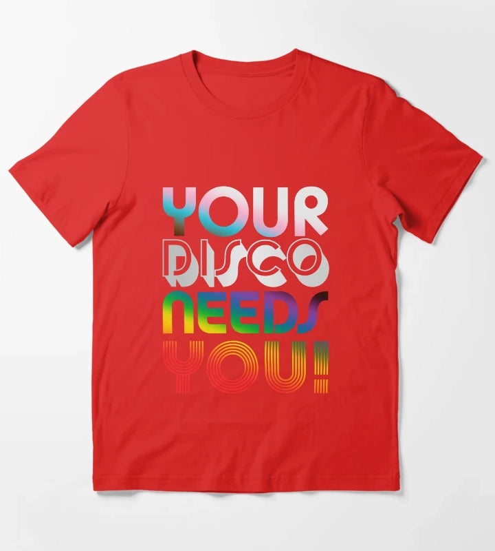 Your Disco Needs You Kylie Minogue Light Years Progress Pride Colours LGBTQIA T-Shirt Red