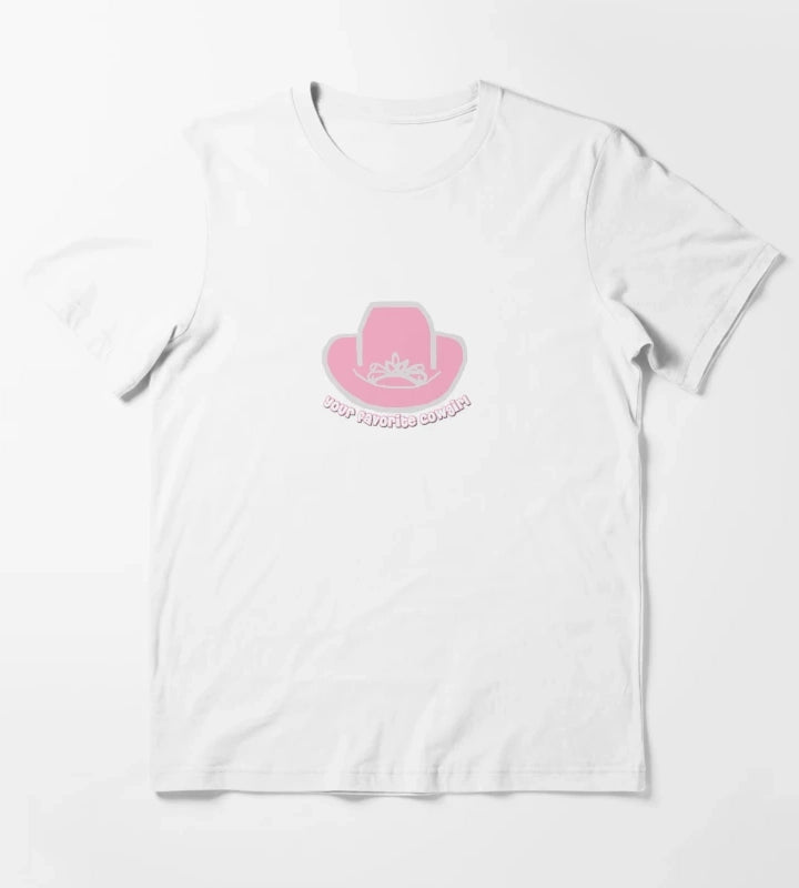 Your Favorite Cowgirl T-Shirt White