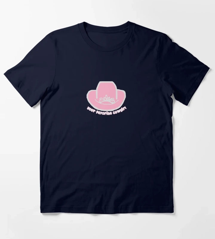 Your Favorite Cowgirl T-Shirt Navy