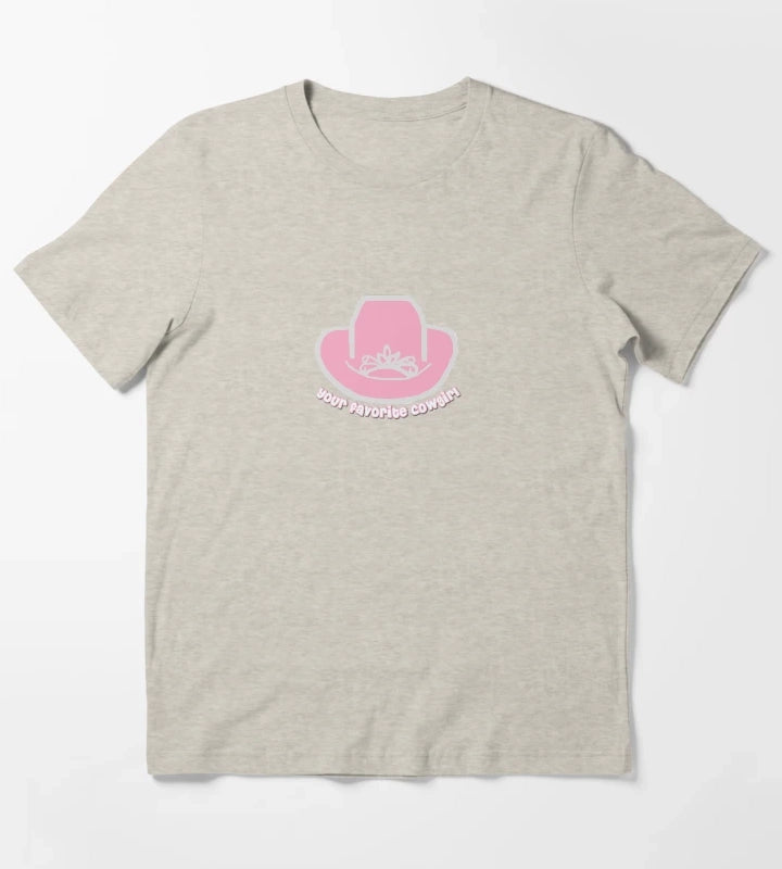 Your Favorite Cowgirl T-Shirt Cream