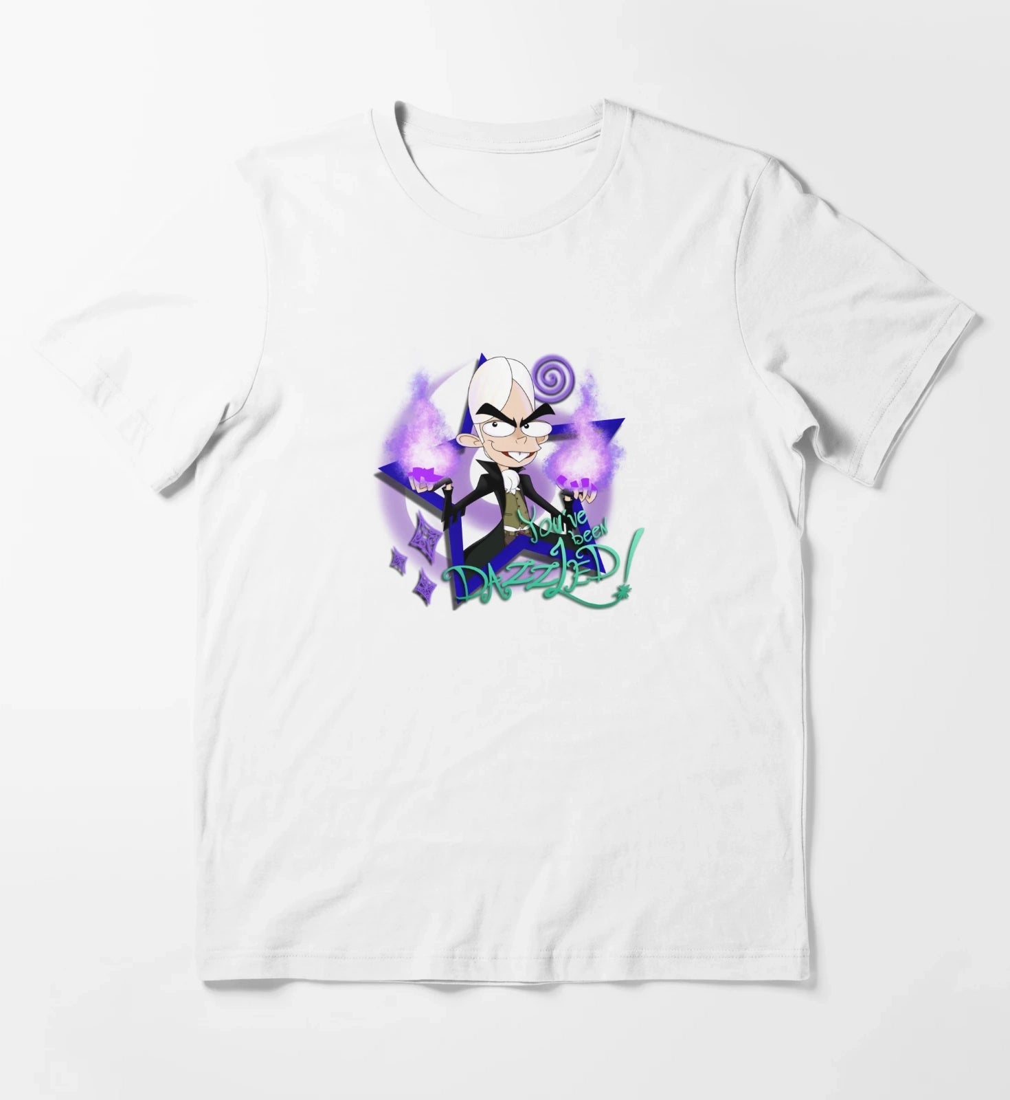 Youve Been Dazzled Sigmund the Sorcerer Fanboy and Chum Chum T-Shirt White