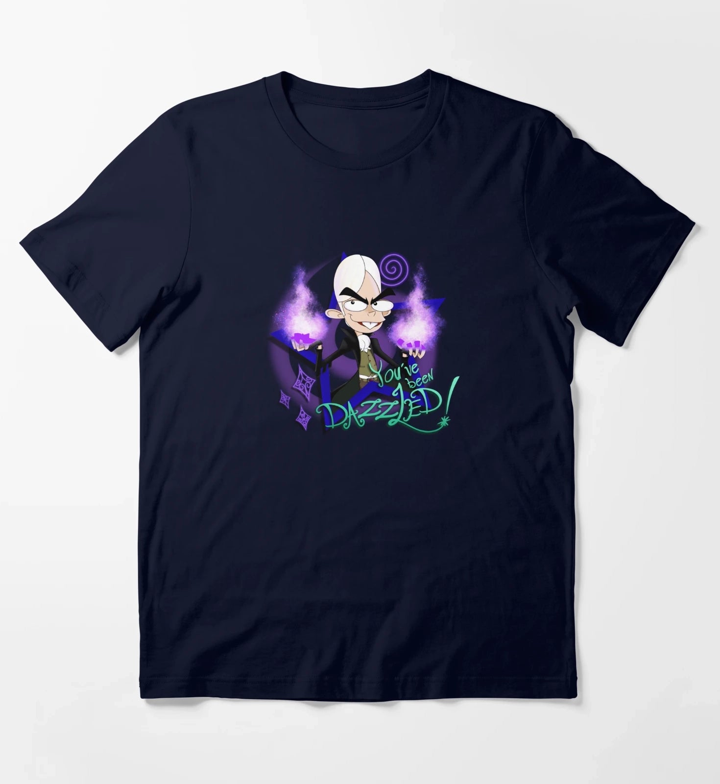 Youve Been Dazzled Sigmund the Sorcerer Fanboy and Chum Chum T-Shirt Navy