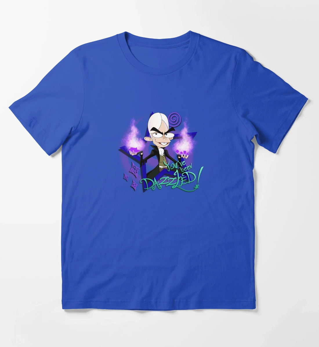 Youve Been Dazzled Sigmund the Sorcerer Fanboy and Chum Chum T-Shirt Blue