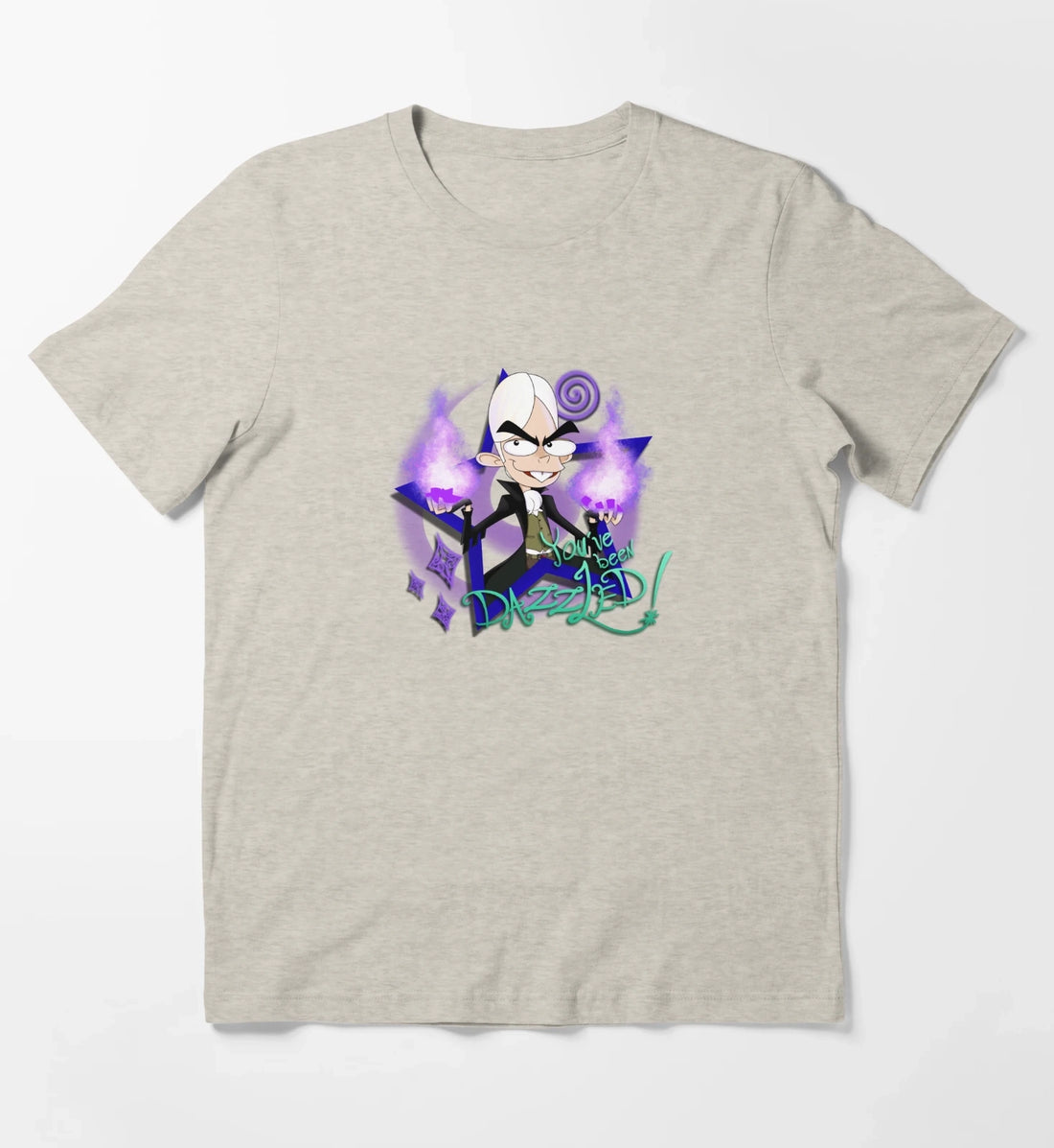 Youve Been Dazzled Sigmund the Sorcerer Fanboy and Chum Chum T-Shirt Cream