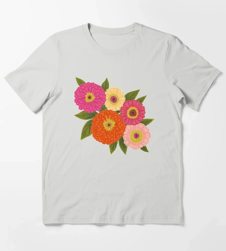 ZINNIA T-Shirt Light Grey