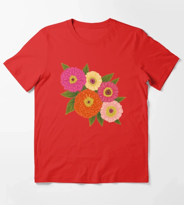 ZINNIA T-Shirt Red
