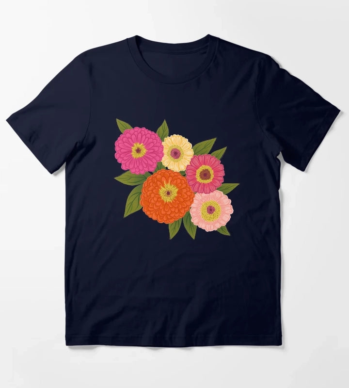ZINNIA T-Shirt Navy