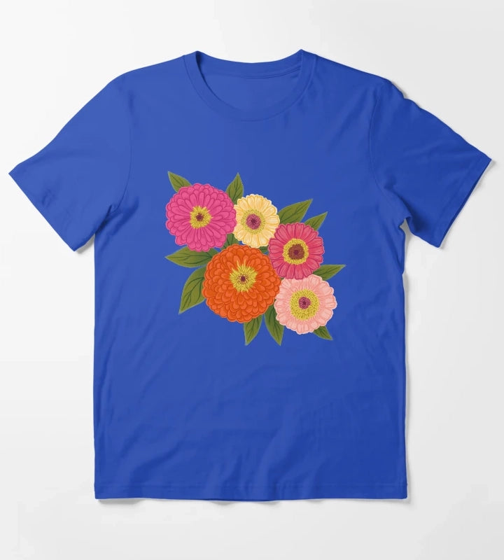ZINNIA T-Shirt Blue