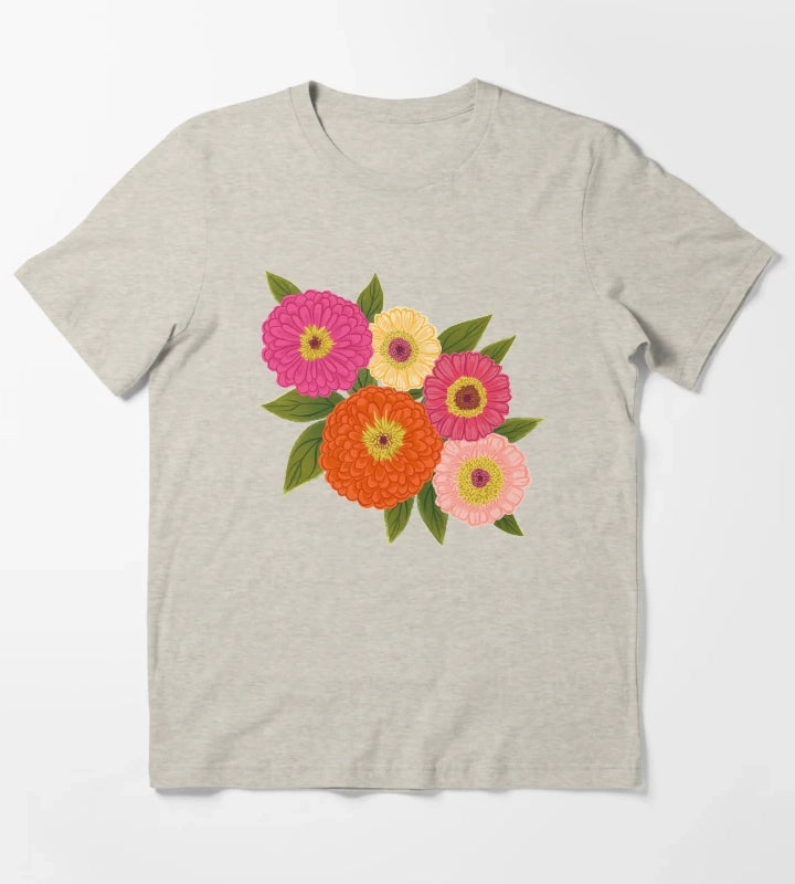 ZINNIA T-Shirt Cream