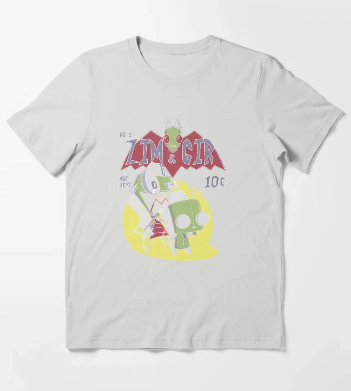 Zim and Gir T-Shirt Light Grey