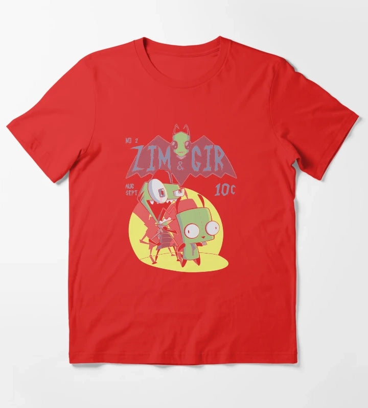Zim and Gir T-Shirt Red