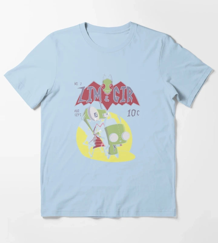 Zim and Gir T-Shirt Sky Blue