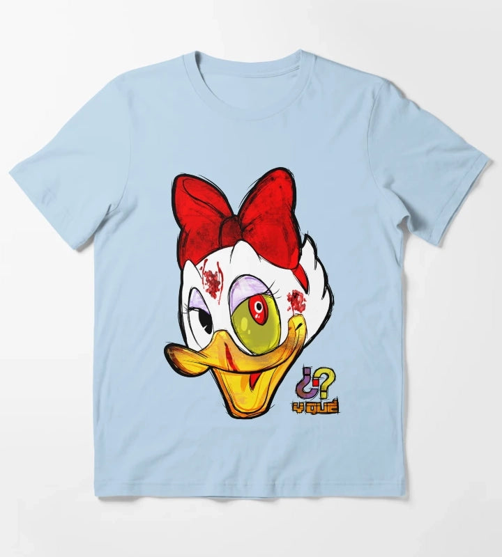 Zombified Duck T-Shirt Sky Blue