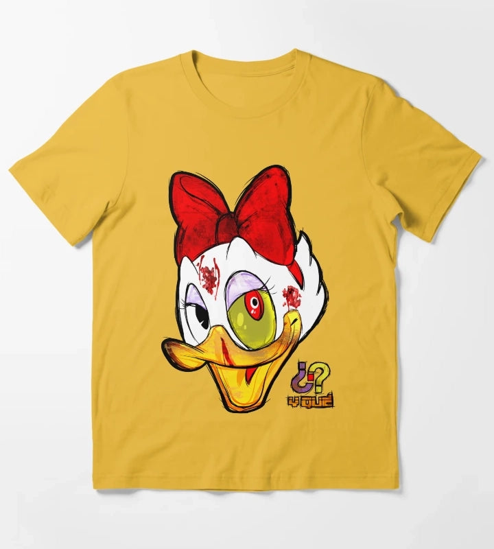 Zombified Duck T-Shirt Yellow