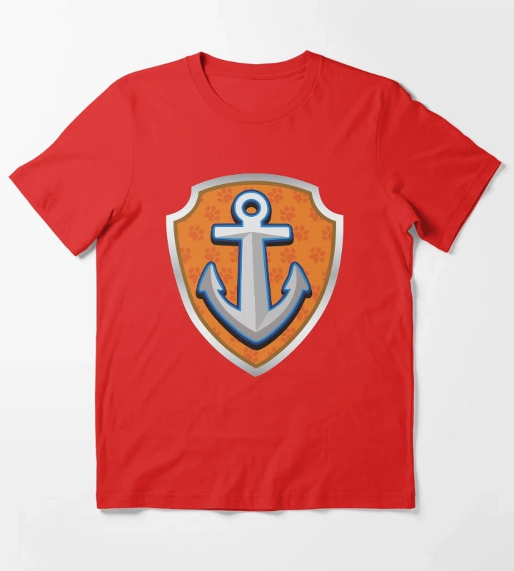 Zuma Water Puptag GraphicLoveShop T-Shirt Red