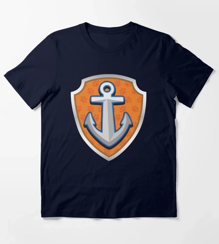 Zuma Water Puptag GraphicLoveShop T-Shirt Navy
