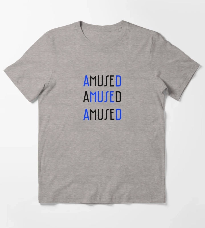 aMUSEd T-Shirt Heather Grey