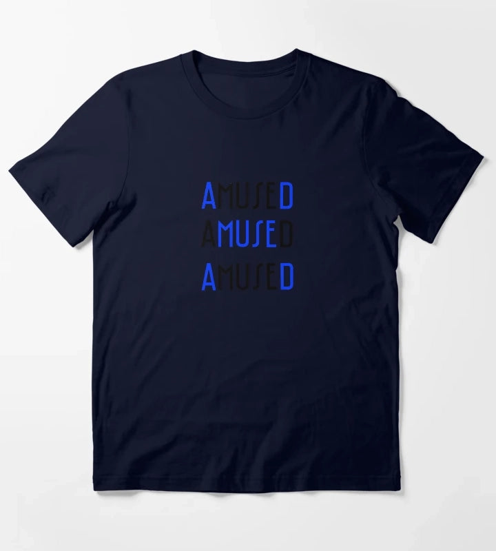 aMUSEd T-Shirt Navy