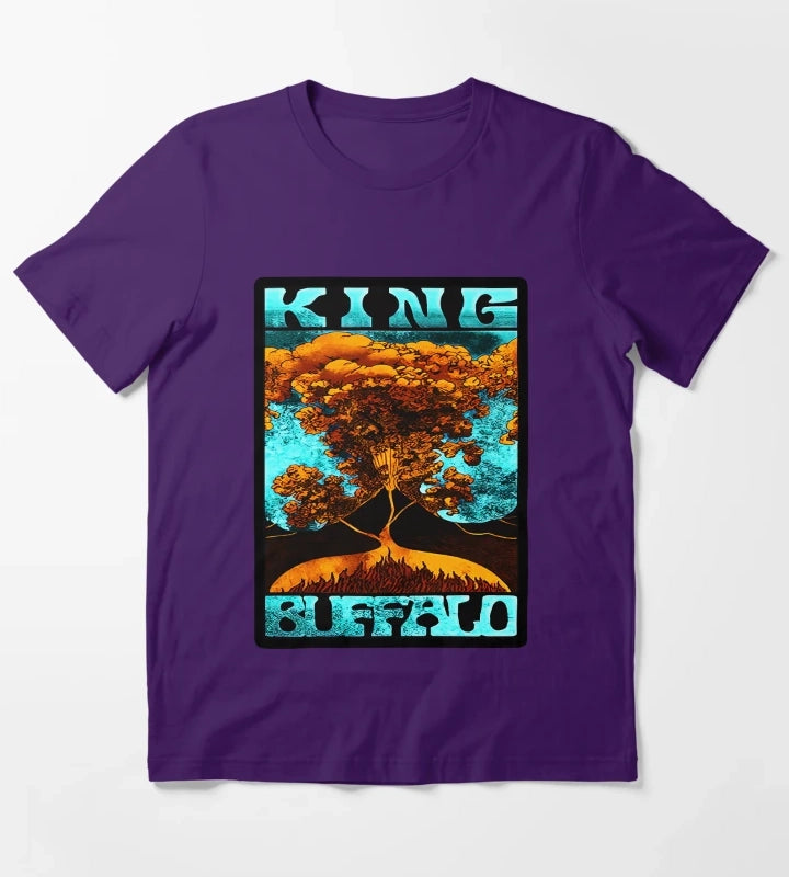 active duty volca T-Shirt Purple
