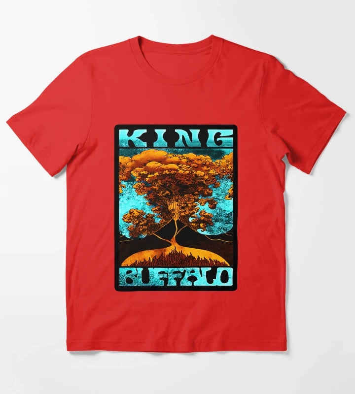 active duty volca T-Shirt Red