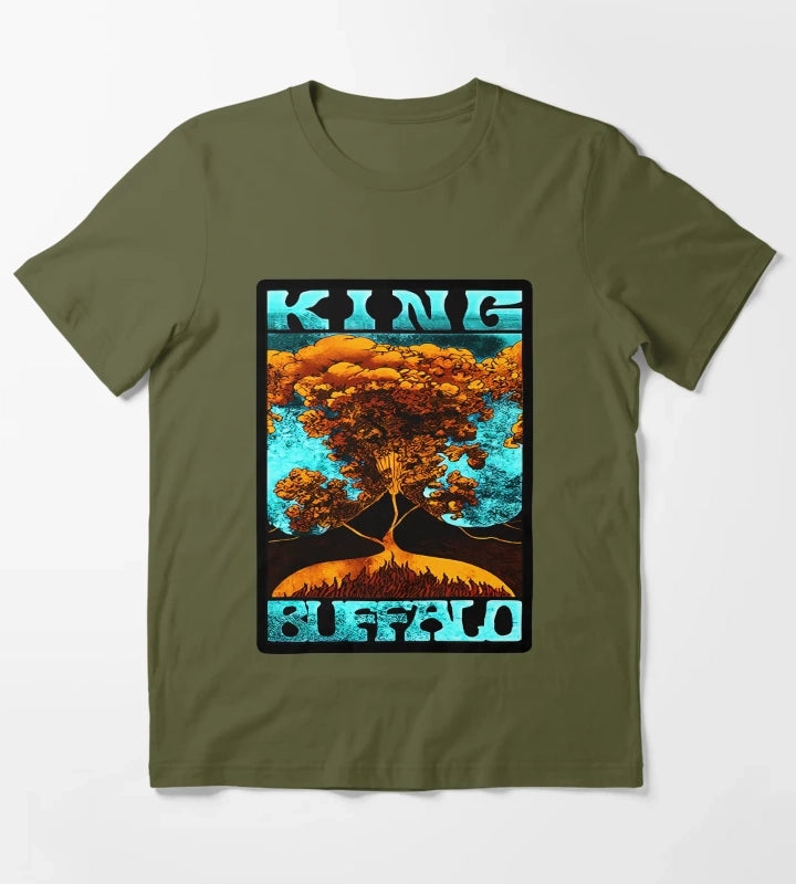 active duty volca T-Shirt Olive Green