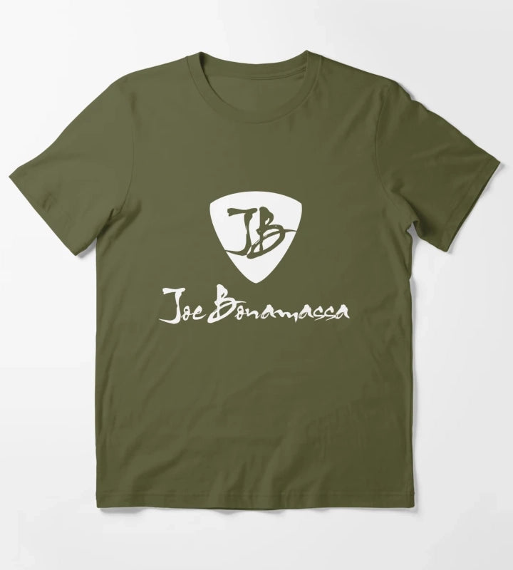 aheupote art Joe Bonamassa T-Shirt Olive Green