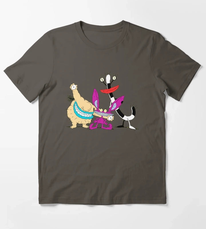 ahh real monsters T-Shirt Dark Grey