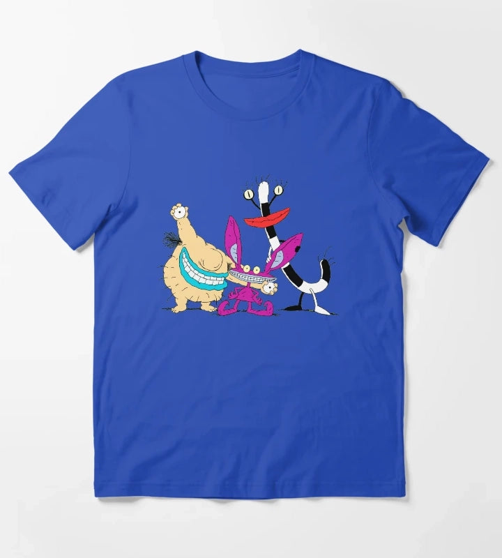 ahh real monsters T-Shirt Blue