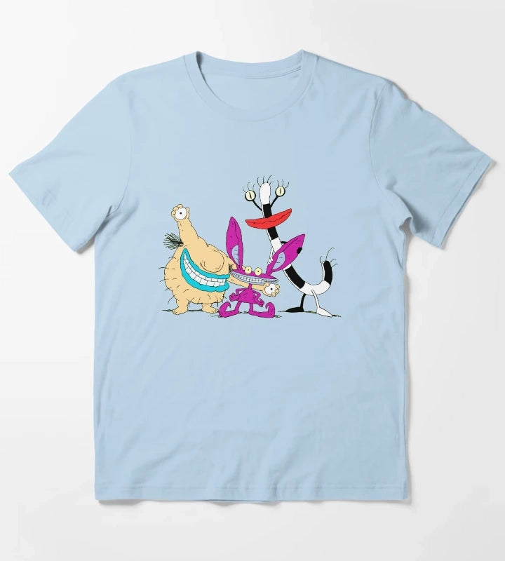 ahh real monsters T-Shirt Sky Blue