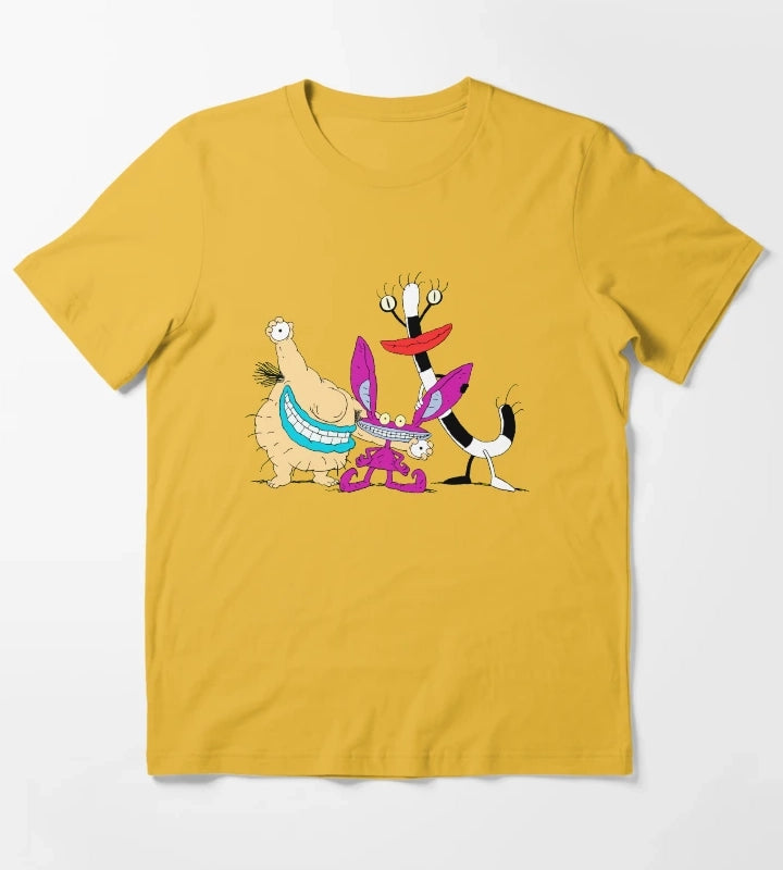 ahh real monsters T-Shirt Yellow
