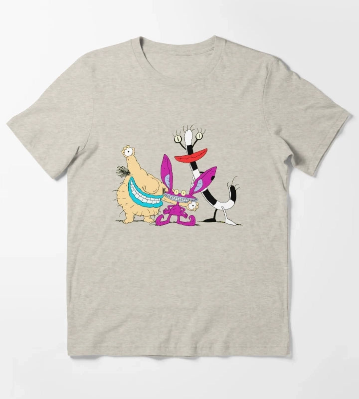 ahh real monsters T-Shirt Cream