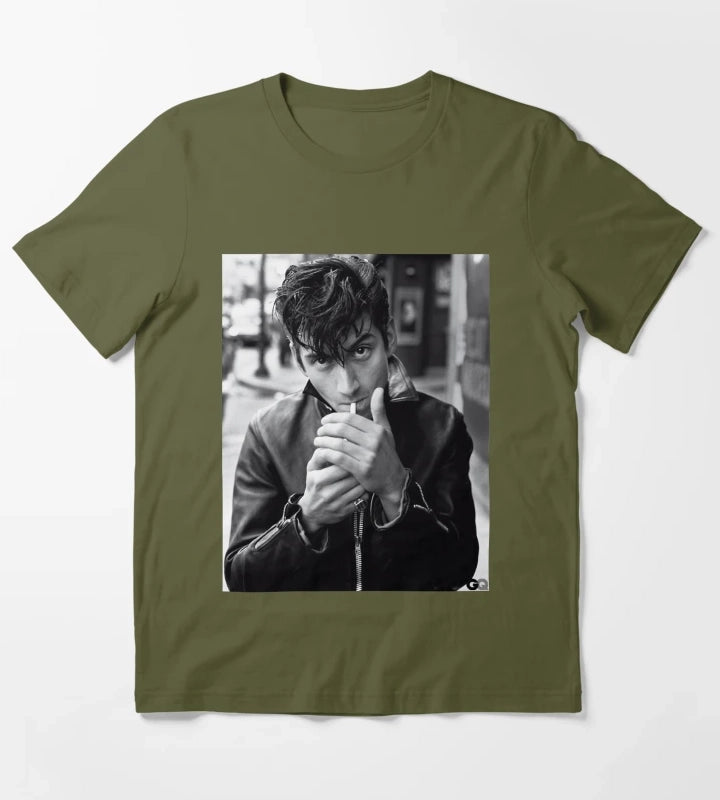 alex Classic T-Shirt Olive Green