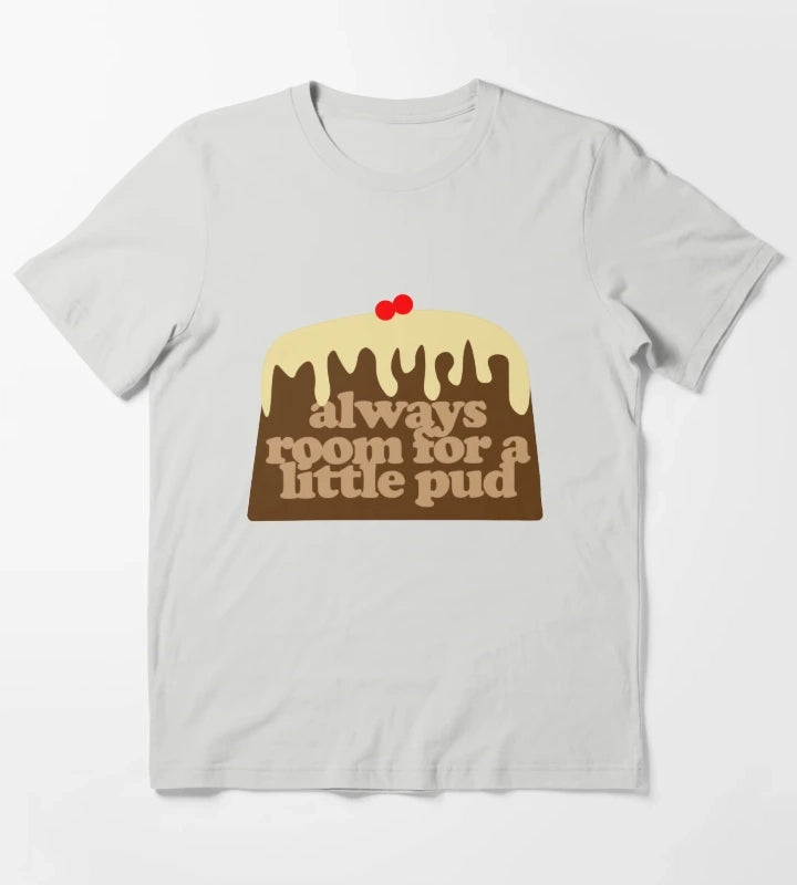 always room for a little christmas pud T-Shirt Light Grey