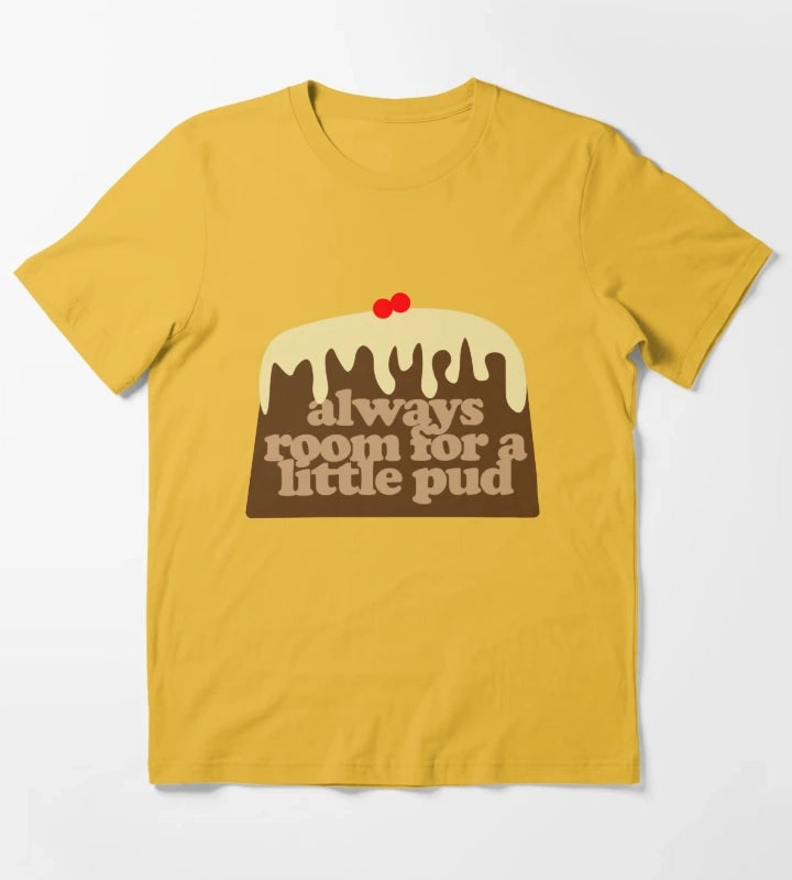 always room for a little christmas pud T-Shirt Yellow