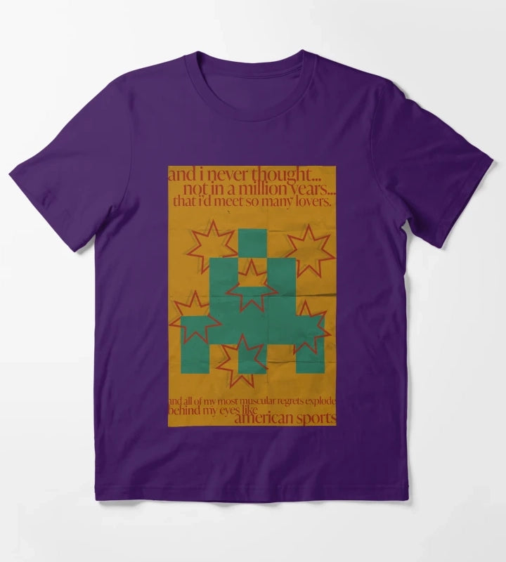 american sports arctic monkeys T-Shirt Purple