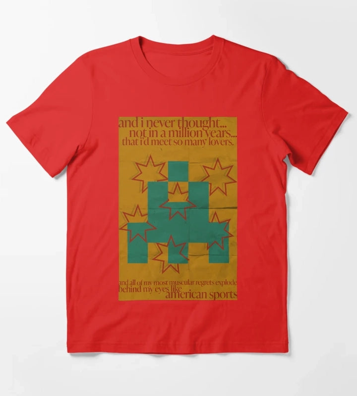 american sports arctic monkeys T-Shirt Red