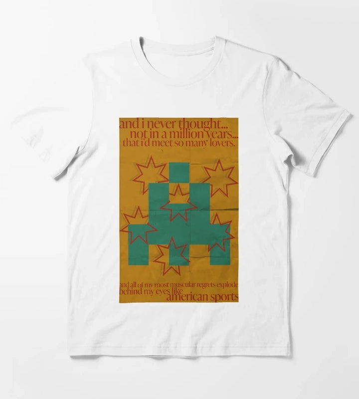 american sports arctic monkeys T-Shirt White