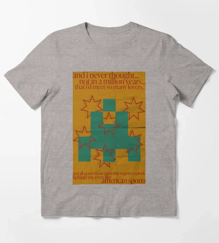 american sports arctic monkeys T-Shirt Heather Grey