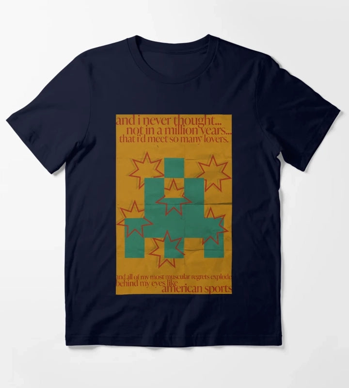 american sports arctic monkeys T-Shirt Navy