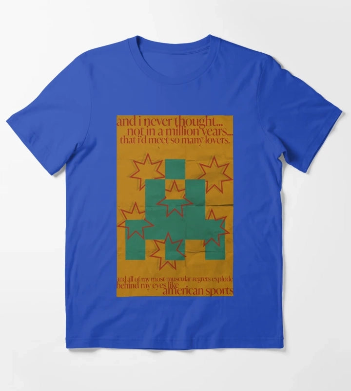 american sports arctic monkeys T-Shirt Blue