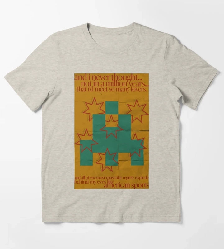 american sports arctic monkeys T-Shirt Cream