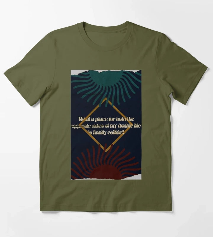 anyways arctic monkeys T-Shirt Olive Green