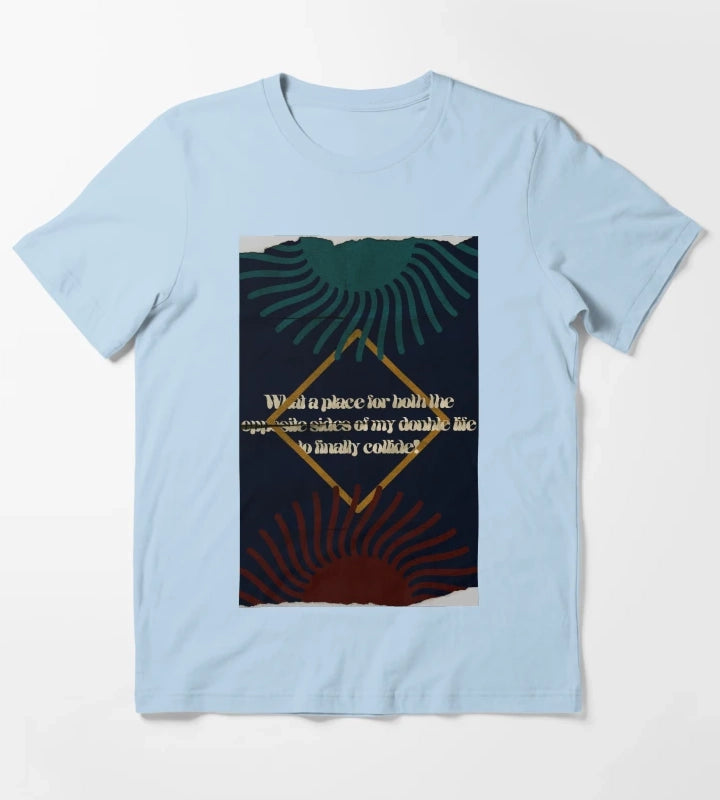 anyways arctic monkeys T-Shirt Sky Blue