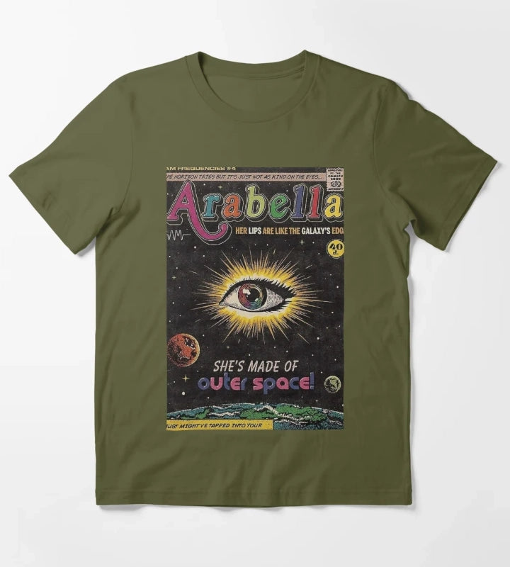 arabella monkeys tour T-Shirt Olive Green